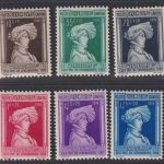 Luxemburg MiNr. 296-301 postfrisch - Kinderhilfe 1936 - Herzog Wenzel I.