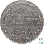 Hungermedaille - Preise vom November 1923 - Erinnerung an die Inflation