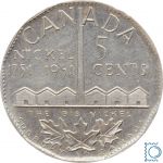 Kanada 5 Cent 1951 | Sudbury Numismatic Park Big Nickel Alu