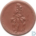 Oberschlesien 5 Mark 1921 | Oberschlesiens Dank Porzellanmünze Meissen