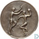 Silbermedaille Feldhandball Weltmeisterschaftself in Zweibrücken 12.06.1955