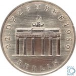 DDR 20 Mark 1990 Cu/Ni - Brandenburger Tor - J. 1635