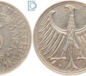 5 Deutsche Mark 1958 J - Silberadler 1951-1974 - Jaeger 387