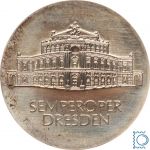 DDR 10 Mark 1986 - Semperoper Dresden - stempelglanz, Patina - J.1600