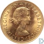 Großbritannien 1 Sovereign Goldmünze Elisabeth II.