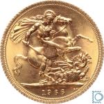Großbritannien 1 Sovereign Goldmünze Elisabeth II.