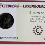 Luxemburg 2 Euro 2005 - Coincard - Henri Adolphe - Blister