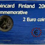Finnland 2 Euro 2005 - 50 Jahre UN-Mitgliedschaft - Coincard OVP