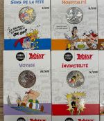 Frankreich 18 x 10 Euro ASTERIX 2022 Silber in Sammlerbox