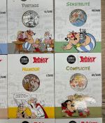 Frankreich 18 x 10 Euro ASTERIX 2022 Silber in Sammlerbox