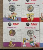 Frankreich 18 x 10 Euro ASTERIX 2022 Silber in Sammlerbox
