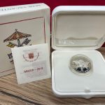 Vatikan 5 Euro 2013 PP - Sede Vacante MMXIII - Silber Box CoA