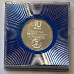 DDR 10 Mark 1982 - Neues Gewandhaus Leipzig - PP original verplombt