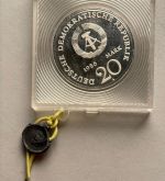 DDR 20 Mark 1986 - Jacob & Wilhelm Grimm - PP original verplombt