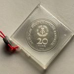 DDR 20 Mark 1982 - Clara Zetkin - PP original verplombt