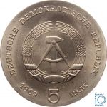 DDR 5 Mark 1969 - Heinrich Hertz - stempelglanz - J.1526