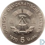 DDR 5 Mark 1970 - Wilhelm Conrad Röntgen - stempelglanz - J.1530