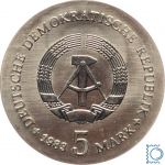 DDR 5 Mark 1983 - Max Planck - stempelglanz - J.1594