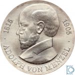 DDR 5 Mark 1980 - Adoplph von Menzel - stempelglanz - J.1576