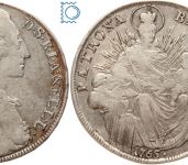 Bayern, Maximilian III. Joseph, 1 Taler 1765 A, Madonnentaler, Silber