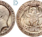 PREUSSEN, 3 Mark 1910 A, Wilhelm II., Universität Berlin, Silber, J.107