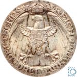 PREUSSEN, 3 Mark 1910 A, Wilhelm II., Universität Berlin, Silber, J.107