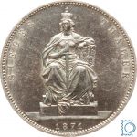 PREUSSEN, Brandenburg-Preußen Wilhelm I., Taler 1871, Siegestaler - Erhaltung!