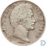 BAYERN ½ Gulden 1844, Ludwig I. (1825–1848), J.61