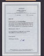 Bund Markenheftchen MH 12 bv RLV III postfrisch, Attest Rolle BPP, KW 3.000 €!