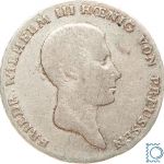 Brandenburg-Preußen, 1/6 Taler 1816 B, Friedrich Wilhelm III. (1797–1840)