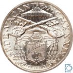 Vatikan, Vatikanstadt, 10 Lire 1939 - Sede Vacante - Silber