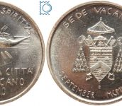 Vatikan, Vatikanstadt, 500 Lire 1978 - Sede Vacante - Silber
