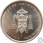 Vatikan, Vatikanstadt, 500 Lire 1978 - Sede Vacante - Silber