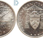 Vatikan, Vatikanstadt, 500 Lire 1978 - Sede Vacante - Umlaufmünze Silber