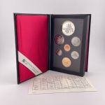 Kanada 1990 KMS Kursmünzensatz PP Coin Set Proof 1 Dollar Silber (2,91 CAD)