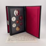 Kanada 1990 KMS Kursmünzensatz PP Coin Set Proof 1 Dollar Silber (2,91 CAD)