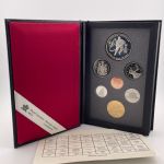 Kanada 1993 KMS Kursmünzensatz PP Coin Set Proof 1 Dollar Silber (2,91 CAD)