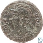Follis URBS Roma (330-337 AD) - Wölfin säugt Zwillinge