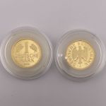 Deutschland, 1 DM Goldmark 2001 mit Originalkapsel