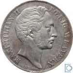 Bayern Doppelgulden 1855 - Maximilian II - Wiederherstellung der Mariensäule
