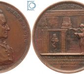 SCHWEDEN | Emanuel Swedenborg Kupfer-Medaille 1852