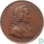 SCHWEDEN | Emanuel Swedenborg Kupfer-Medaille 1852