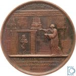 SCHWEDEN | Emanuel Swedenborg Kupfer-Medaille 1852