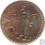 PORTUGAL 2,5 EURO 2009 - Portugiesische Sprache Kulturerbe