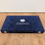 MDM Münzkassette Schatulle für 36 10 DM PP Original Bad Homburg OBH gebraucht