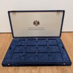 MDM Münzkassette Schatulle für 36 10 DM PP Original Bad Homburg OBH gebraucht