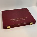 Münzkassette Schatulle für 10 DM Münzen Silbergedenkmünzen - gebraucht