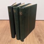 3x KABE Klemmbinder ATLAS Leder Dunkelgrün mit Kassette - hochwertig & exklusiv - gebraucht