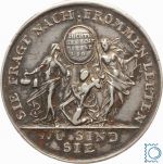 Schlesien Silbermedaille ca. 1707 | Auf den Altranstädter Vertrag