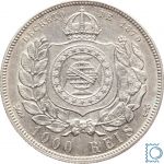 Brasilien, 1000 Reis 1880 - Pedro II (1831-1889)